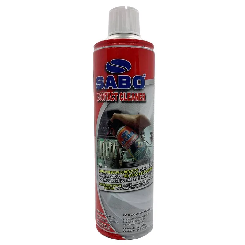 Contact Cleaner 590ML Sabo Limpiador de Circuitos Electronicos 053-016