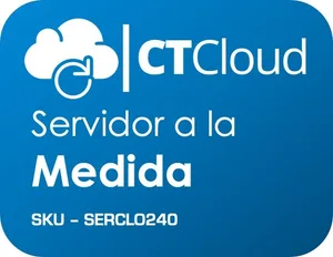 Servidor Virtual a la MEDIDA en nube - S.O. Específico, recursos específicos del servidor en VCPU, RAM, DD SSD CT Cloud NCSVMEDIDA