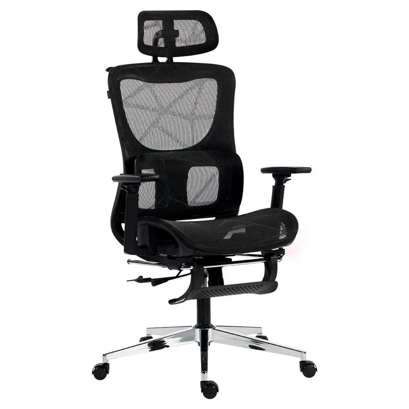 Silla de Oficina Flux Ultra EC696HR ACTECK Negro AC-943291