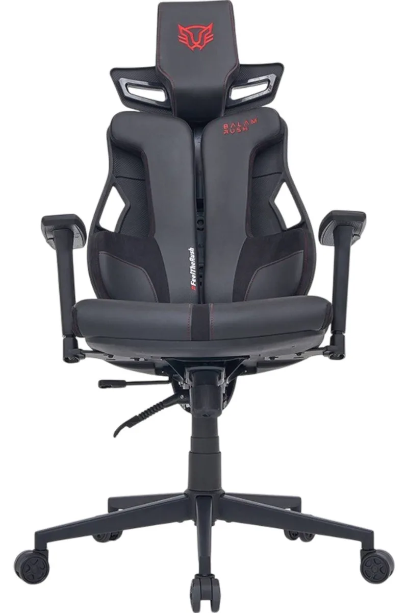 Silla Gaming BOLT RUSH PA Balam Rush Legend Series Silla Gamer - Inclinacion hasta 120° Negro/Rojo BR-940528