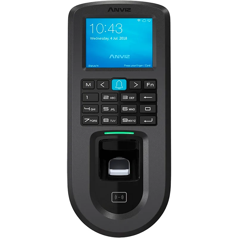 Control de Acceso y Asistencia Anviz AN-VF30PRO-WIFI - Negro, Si