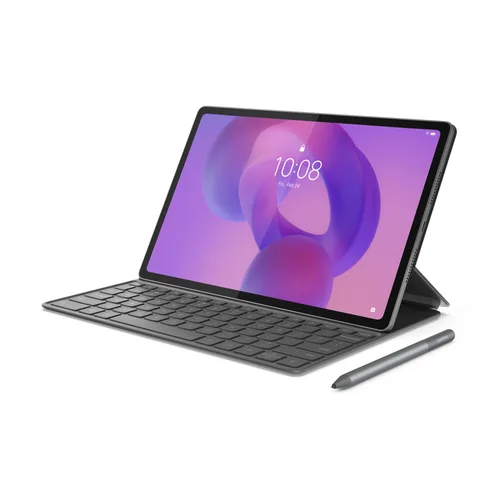 Lenovo Tablet Idea Tab Plus - MediaTek Dimensity 6400, Pantalla 12.1, RAM 8GB, Almacenamiento 256GB, Android 15, Incluye teclado, pluma y case 256 GB