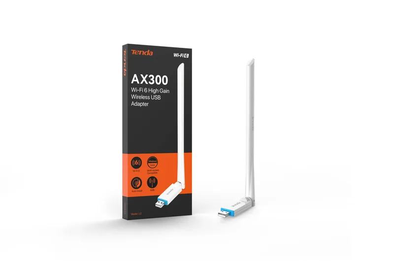 Adaptador de Red Usb Inalambrico U2 TENDA