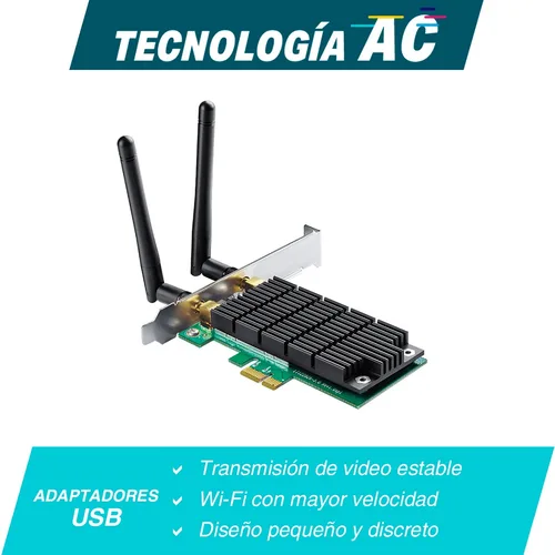 Tarjetas para Red TP-LINK Archer T4E | Hailan Store