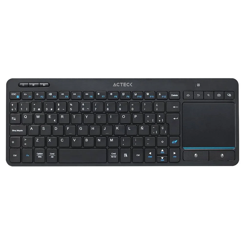 Teclado Inalámbrico Multidispositivos INSPIRE SMART TI707 Acteck Elite Series Teclado Multidispositivo Inalámbrico 2.4 MHz - 2 Modos BT Para Smart
