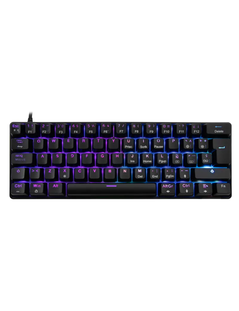 Teclado Mecánico Balam Rush Dominate GK550 - Negro, RGB BR-932714