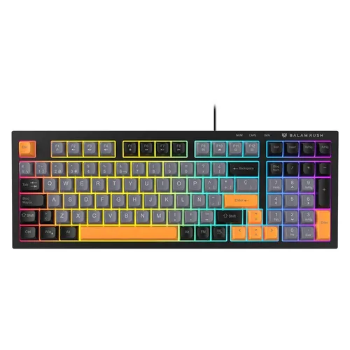Teclado Gamer Alámbrico BALRAK PLUS KG480 Balam Rush Teclado Gamer Negro BR-945837