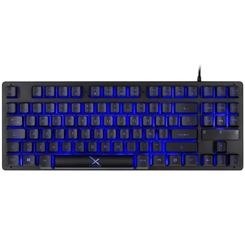 Teclado Gamer Alambrico Xzeal Starter. XSATGA1B Negro
