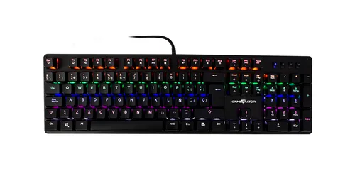 Teclados Gaming Game Factor KBG400-PK-BL | Hailan Store