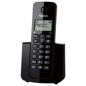 PANASONIC Telefono Inalambrico - Pantalla de 1.4, Alarma, Stand by, ECO, DECT, negro KX-TGB110MEB