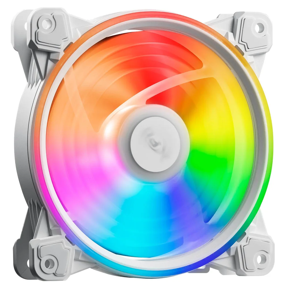Ventilador XPG HURRICANE 120 ARGB PWM - Blanco, Ventilador, 18, 17 dB, 2000 RPM HURRICANE120ARGBPWM-WHCWW